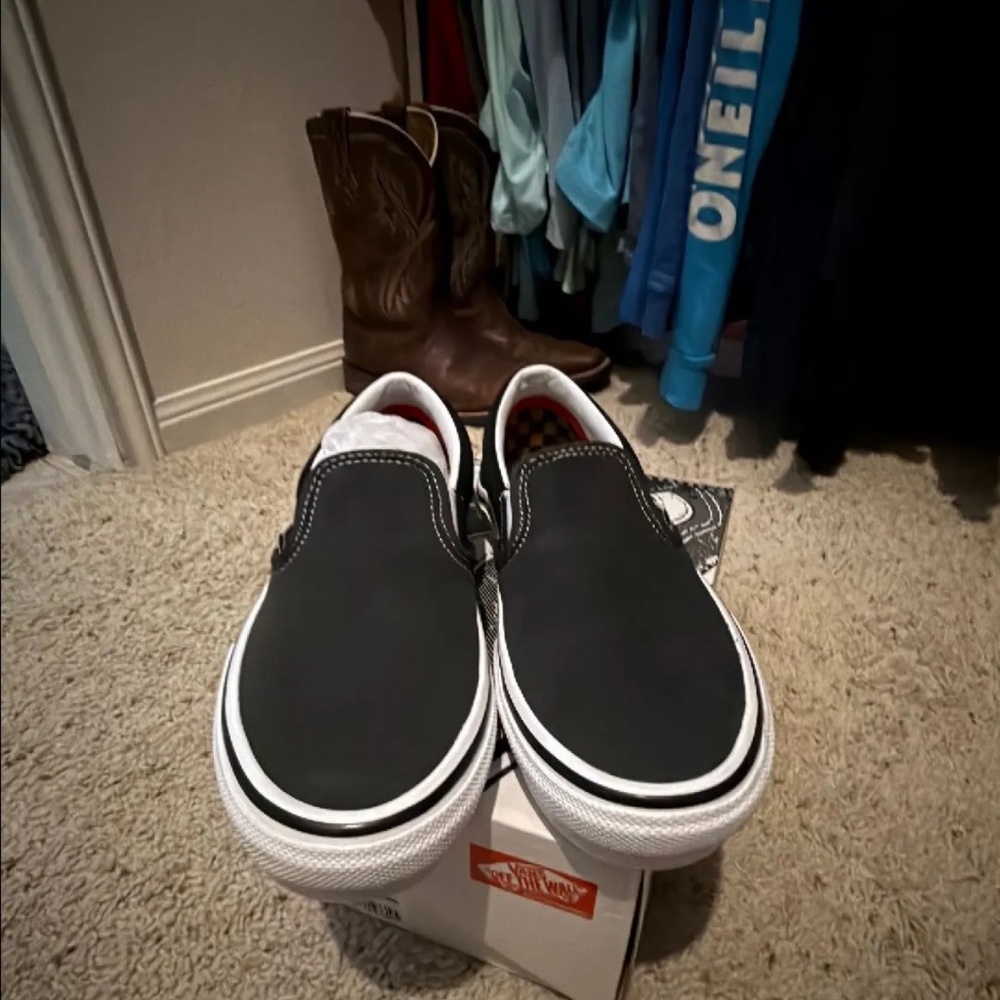 Vans suede youth 5 skateboard edition